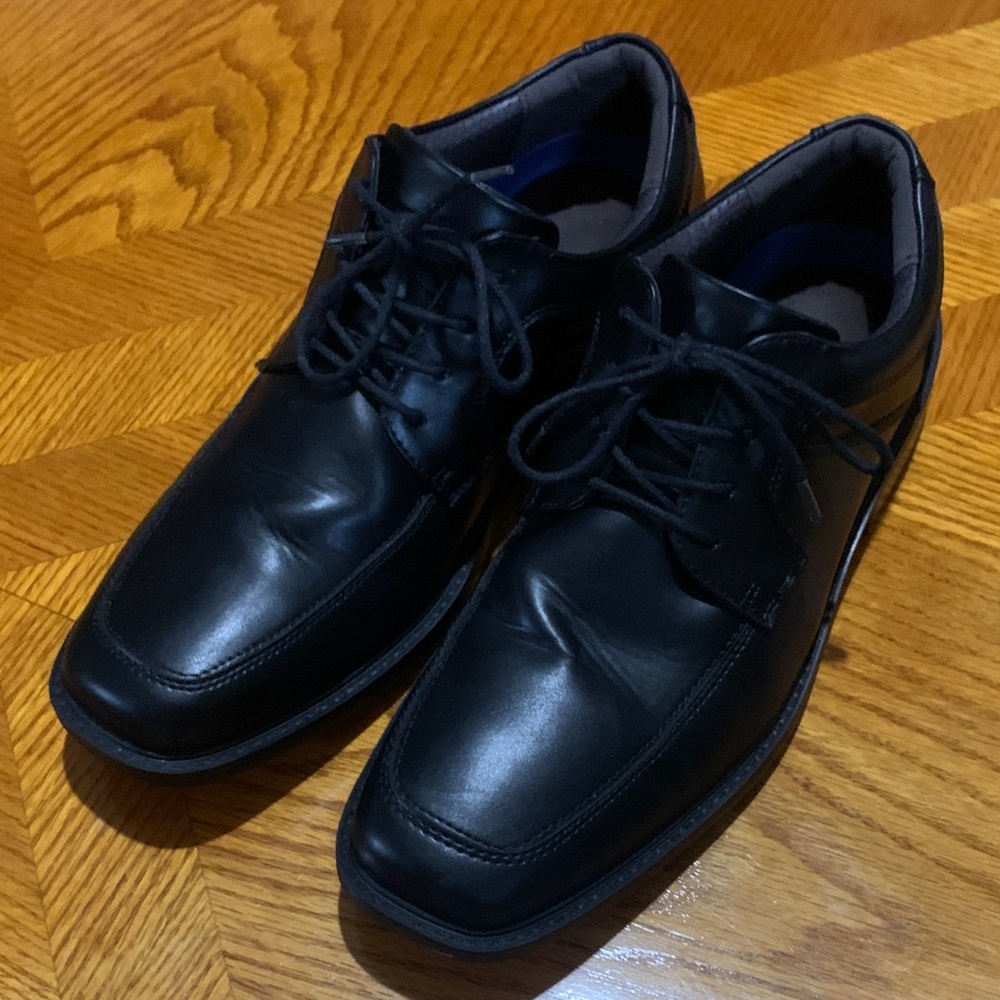 Elegant Black Men's Oxford Shoes